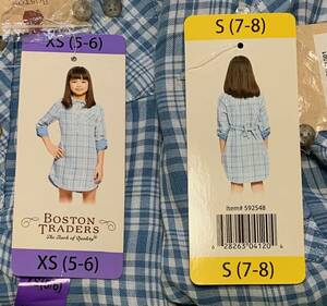 BOSTON　TRADERS　ワンピース　XS、Sサイズ　2枚セット