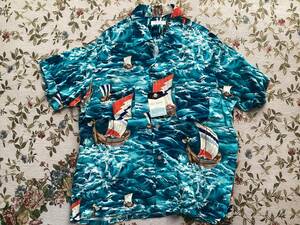 ヴィンテージ ハワイアン アロハシャツ Vintage Hawaiian Aloha Shirt PENNEY’S 100% Rayon “MINT” 紙タグ付き未使用 デッドストック品