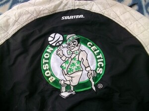 ボストン セルティックス フード付きジャンパー 極美品 XL NBA Boston Celtics STARTER製 スターター