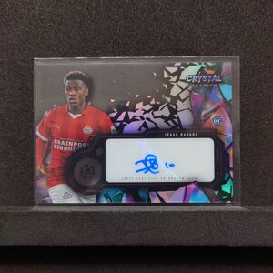 Isaac Babadi RC 直筆サイン Crystal Auto 2022-23 TOPPS Crystal Premium UEFA Soccer ＃CA-IB ババディ