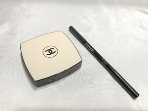 ■【YS-1】 シャネル CHANEL ■ レ ベージュ パレット ルガール テンダー アイブロウ ペンシル 50 ■ 2点セット 【同梱可能商品】■D