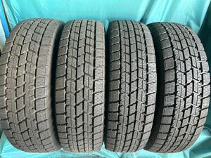 ①2023.2022年製155/65R13バリ山！ツブ付き！中古タイヤ4本セット　 ICE NAVI7グッドイヤー　アイスナビ7 ナビセブン 