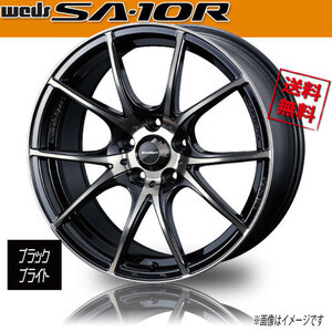 ホイール新品 4本セット WEDS Sport SA-10R ZBB ウェッズスポーツ 18インチ 5H114.3 10.5J+25 φ73 業販4本購入で送料無料 保証書付 軽量