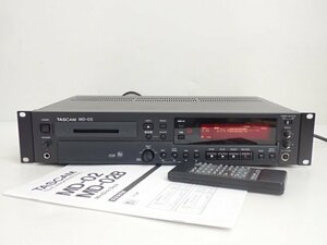 TASCAM タスカム MD-02 MDデッキ MDレコーダー 2011年製 元箱有 ◆ 6F965-3