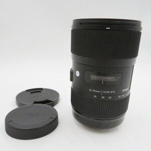 1円〜 SIGMA シグマ 18-35mm F1.8 DC FOR CANON ズームレンズ 動作未確認 y101-3410416【Y商品】