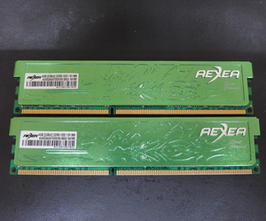 mem151 AEXEA 2GB×2枚=4GB DDR3/PC3-10600U 中古品