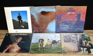 NY5-217【現状品】PINK FLOYD　レコード6枚まとめ　ピンクフロイド　LP　MEDDLE　MORE　UMMAGUMMA 他　再生未確認　中古品　保管品