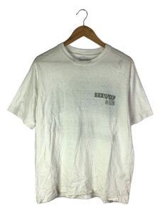 Tシャツ/M/コットン/WHT/プリント/BY2019T//