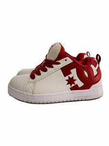 DC SHOES◆ローカットスニーカー/COURT GRAFFIK LITE/23cm/WHT/フェイクレザー/DM201601