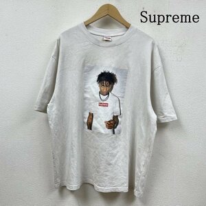 シュプリーム 23AW NBA Youngboy Tee プリント クルーネック ヤングボーイ 半袖Tシャツ Tシャツ Tシャツ XL 白 / ホワイト