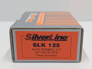 PN27A◆TAMEO SliverLine 1/43 タメオ SLK 125 アルファロメオ Alfa Romeo 177 イタリア Italia GP 1979 Vittorio Brambilla V. ブランビラ