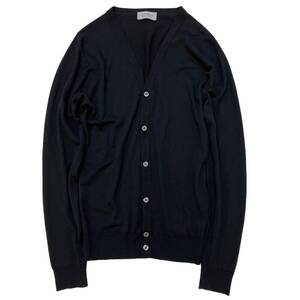 JOHN SMEDLEY ジョンスメドレー ニット カーディガン イギリス製 サイズS