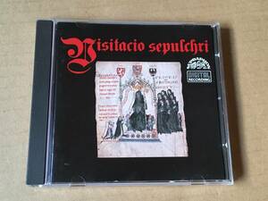 Schola Georgiana/Schola Gregoriana(チェコの合唱団)●輸入盤[VISITACIO SEPULCHRI]SUPRAPHONE●David Eben,tropus,グレゴリオ聖歌,ミサ