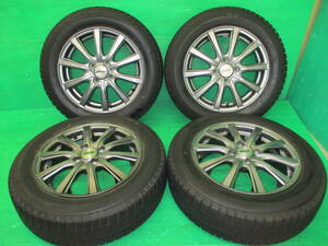 BRIDGESTONE ICEPARTNER2 185/60R15 DOS【15×5.5J+45 4H-100】埼玉県発 現物確認OK♪4本set コンパクトカー 等に♪