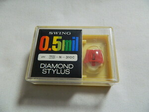 ☆0233☆【未使用品】SWING 0.5mil DIAMOND STYLUS 東芝310C TO-N-310C レコード針 交換針