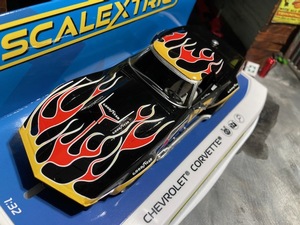 1/32 SCALEXTRIC C4107 Chevrolet Corvette, No. 66 