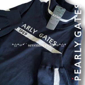 新入荷 本物 新品 43909155 PEARLY GATES パーリーゲイツ 5(L)超人気 カシミヤタッチ タートルネックセーター 抗菌防臭 ふんわりニット