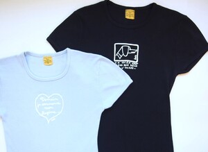 定価４万★フランス製InesDeLaFressange★襟の開きが絶妙★上質コットン100紺イネスドラフレサンジュＴシャツコンパクト90年代ヴィンテージ