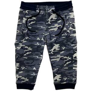 定価4.6万 AKM ORIGINAL STRETCH JERSEY CAMO 3/4 SOLID EASY RIB PANTS Sサイズ カモジャージイージーリブパンツ スエット wjk 1piu