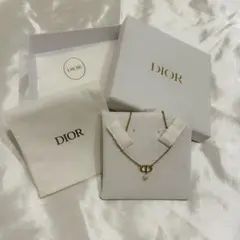 Dior Petit CD ネックレス パール ゴールド