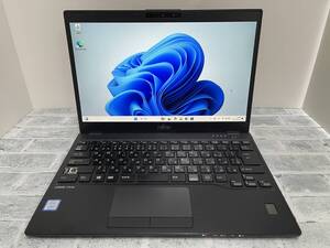 【ジャンク】富士通 LIFEBOOK U939/A ノートパソコン Intel Core i5-8365U メモリ8GB+SSD256GB 顔認証+指紋認証 13.3型FHD Win11 ◎1722