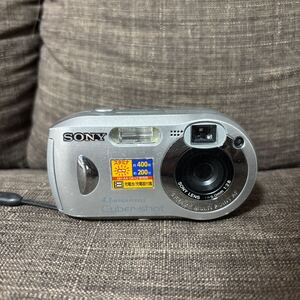 現状品 SONY ソニー Cyber-shot サイバーショット DSC-P43 乾電池式 コンパクトデジタルカメラ デジカメ 4.1メガピクセル MPEG MOVIE VX