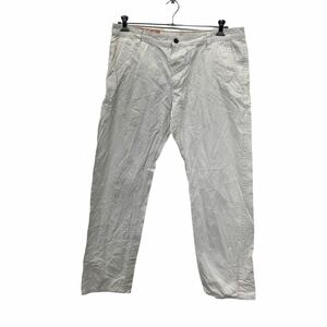 DOCKERS チノパンツ W38 ドッカーズ ホワイト スリム 古着卸 アメリカ仕入 2305-1857