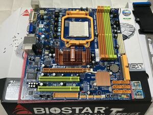 マザーボード biostar TA785GE 128M AMD おまけ付き