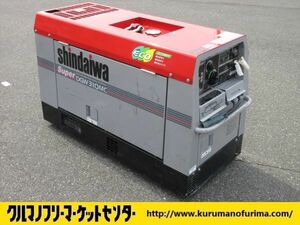 ◆新ダイワ ディーゼルエンジン発電機兼用溶接機(DGW310MC) 795.4時間 動作確認済◆