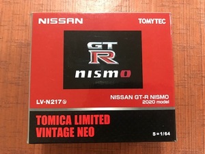 【トミカ】リミテッドビンテージNEO　LV-N217 NISSAN GT-R NISMO 2020model (赤）1/64スケール