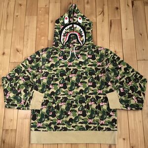 ★XL★ ALIFE × BAPE ABC camo シャーク パーカー a bathing ape エイプ ベイプ アベイシングエイプ shark pullover hoodie 迷彩 b63