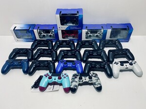 美品/ 動作品 SONY PlayStation4 ソニー プレイステーション4 コントローラー デュアルショック PS4 ワイヤレスコントローラ 22台 (Z-1)