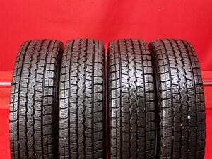 スタッドレス4本 《 ダンロップ 》 ウィンター MAXXSV-01 [ 145/80R12 80/78N ]8分山★ 商用車6PR エブリィ NV100 クリッパー stati12