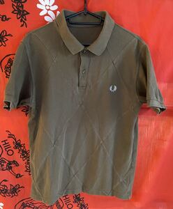 ☆ FRED PERRY フレッドペリー ポロシャツ 茶色　ポルトガル製☆