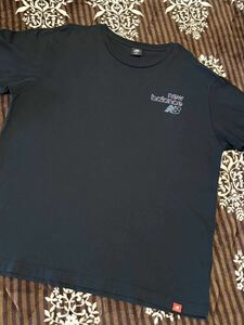 ニューバランス new balance 大人気お洒落ロゴプリント Tシャツ サイズXL 黒ブラック 綺麗な美品③