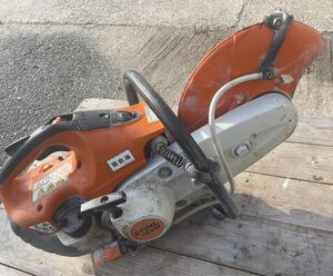 STIHL スチール TS410 エンジンカッター コンクリートカッター 切断機 混合★ジャンク★INJ1026