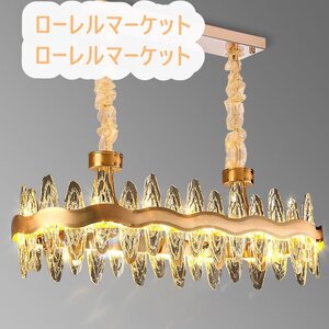 人気推薦★極美品【超豪華】吊り下げ照明LED シャンデリア ラグジュアリーハイエンド 天井照明 K9水晶 居間書斎