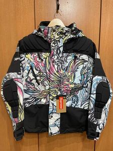 新品未使用品　supreme×THE NORTH FACE シュプリーム×ノースフェイス　Steep Tech Apogee jacket Multicolor Dragon サイズM 