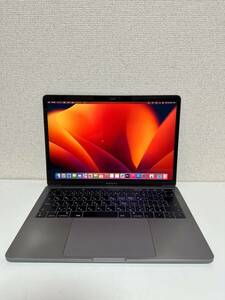 0617-93 １円スタート ハイスペックMacBook Pro 2017 13-inch A1706 CPU-i5 3.1GHz 日本語キーボード スペースグレイ