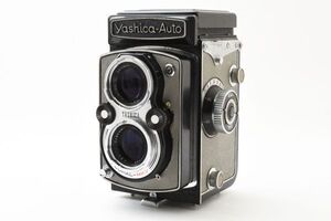 #3736L ヤシカ Yashica-Auto 6x6 Yashinon 80mm F3.5 二眼レフ フィルムカメラ [動作確認済] 美品