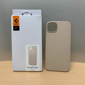 y061018m Spigen iPhone 14 Plus ケース 薄型 2重構造 PC素材 さらさら 米軍MIL規格取得 超極薄 レンズ保護 超薄型 