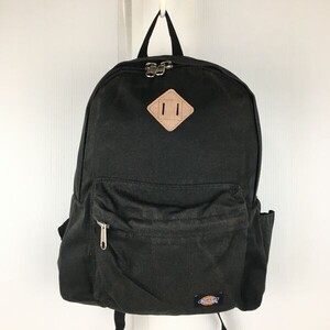 美品　Dickies/ディッキーズ　リュックサック/デイバッグ　ブラック/黒　布製　BAG　backpack　管NO.YB15-48