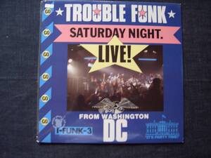 201 ★TROUBLE FUNK ～ Saturday Night LIVE ◆US盤　(Island) 1983