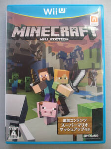 ★◆s 任天堂 Nintendo WiiU マインクラフト MINECRAFT WiiU EDITION マッシュアップ付き ソフト 元祖 マイクロソフト Wii U 送料無料 ☆★