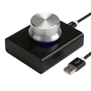 Drok USB Volume Knob Audio Switch Adjuster Controller 新品