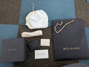 ブルガリ 空箱 紙袋 リボン 巾着 BVLGARI