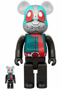 BE@RBRICK 仮面ライダー第2+1号 100％ & 400％ medicom toy ベアブリック メディコムトイ 石森章太郎 藤岡弘 佐々木剛 千葉治郎 宮口二朗