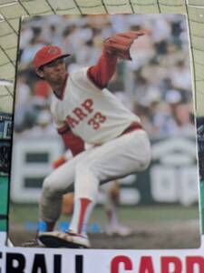 広島 1987年 カルビー プロ野球カード 川端順 No.133