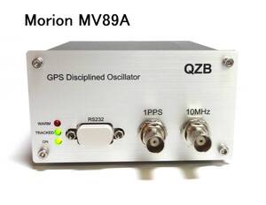 ♪【 ホールドオーバー機能搭載 】Morion MV89A 二重恒温槽搭載GPSDO マスタークロックジェネレーター 10MHz GPS自動校正基準発振器