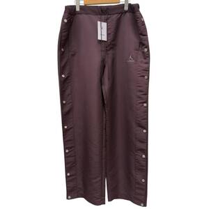 NIKE (ナイキ) JORDAN BRAND M J AMM SNAP PANT MAHOGANY AMM スナップ パンツ DV7458-263 XL バーガンディ メンズ/006